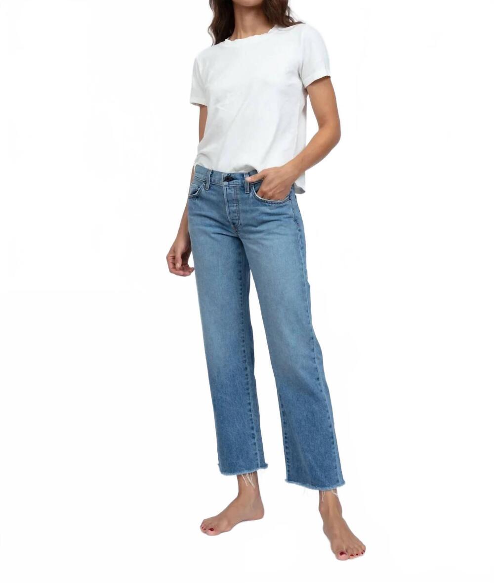 NEW ASKK NY low ride straight jeans in berkley